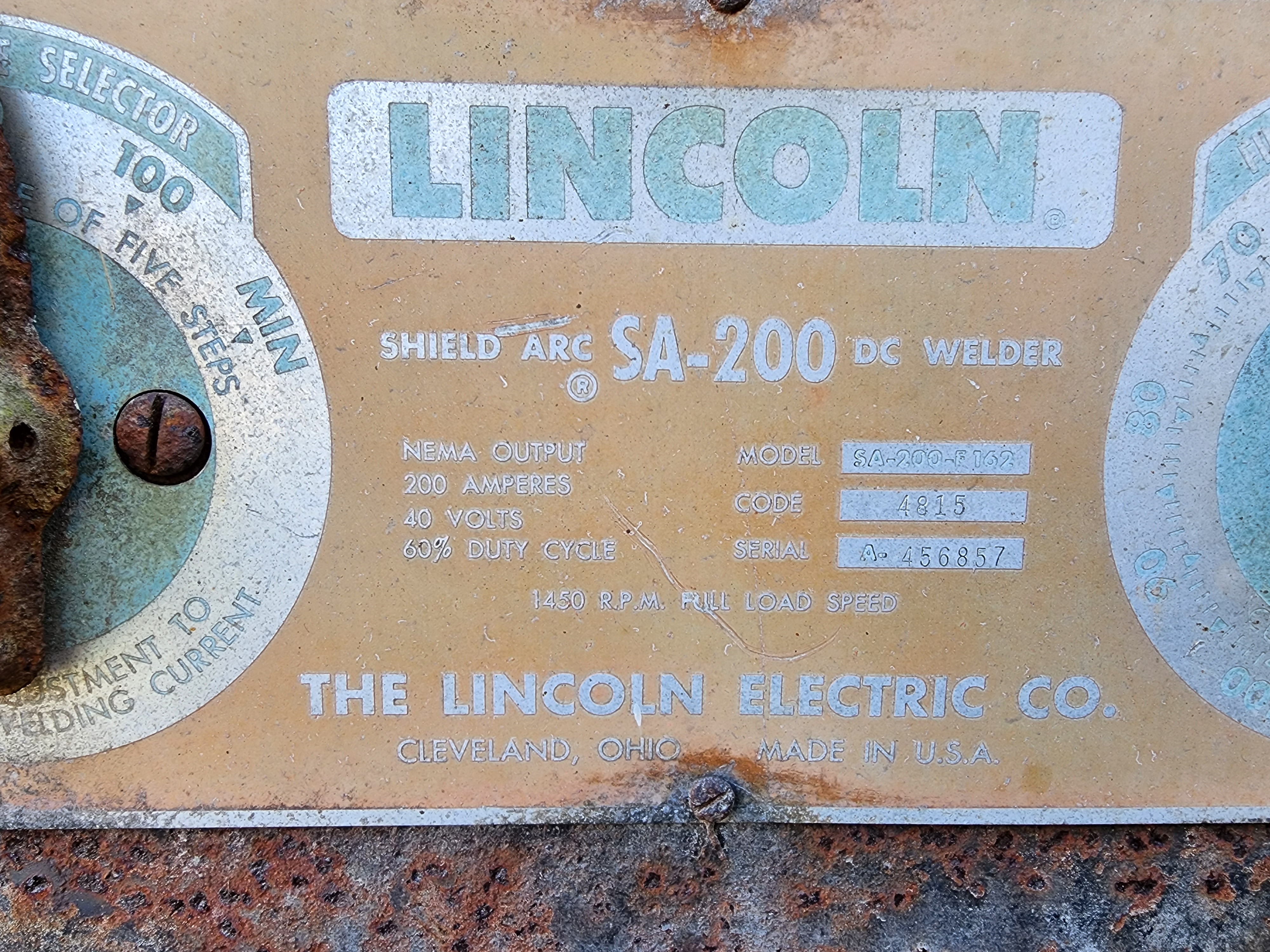 Lincoln SA-200 Big Ugly detail thumbnail